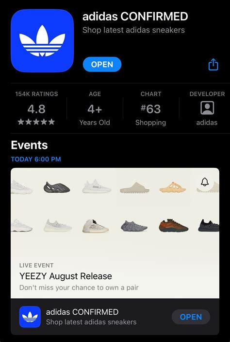 confirmed app yeezy